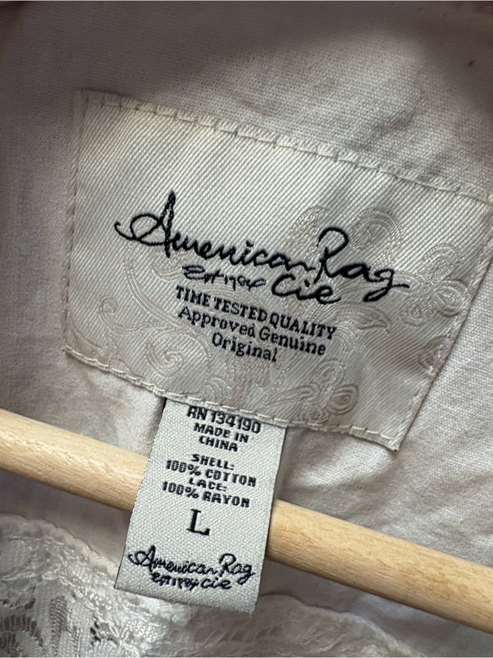 American Rag Vest - Picture 14 of 14